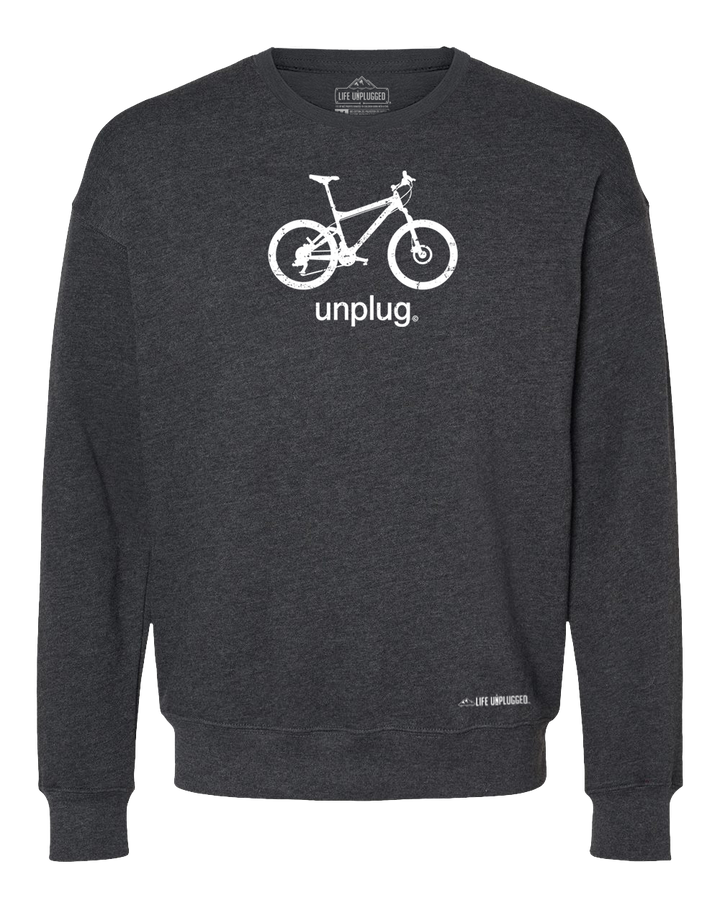 Mountain Bike Midweight Super Soft Crewneck Sweatshirt