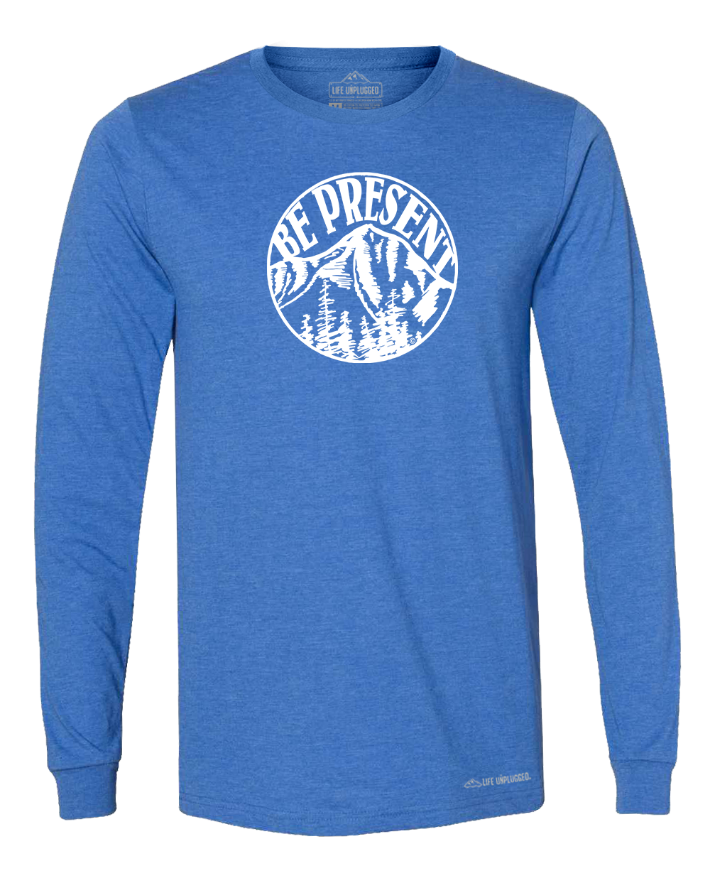 Be Present Mountain Long Sleeve T-Shirt