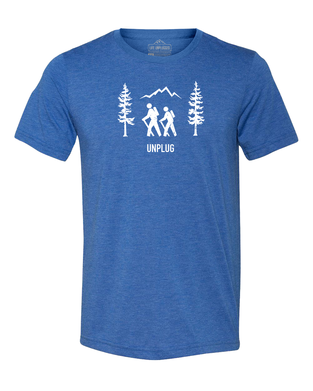 Hiking Scene Triblend T-Shirt