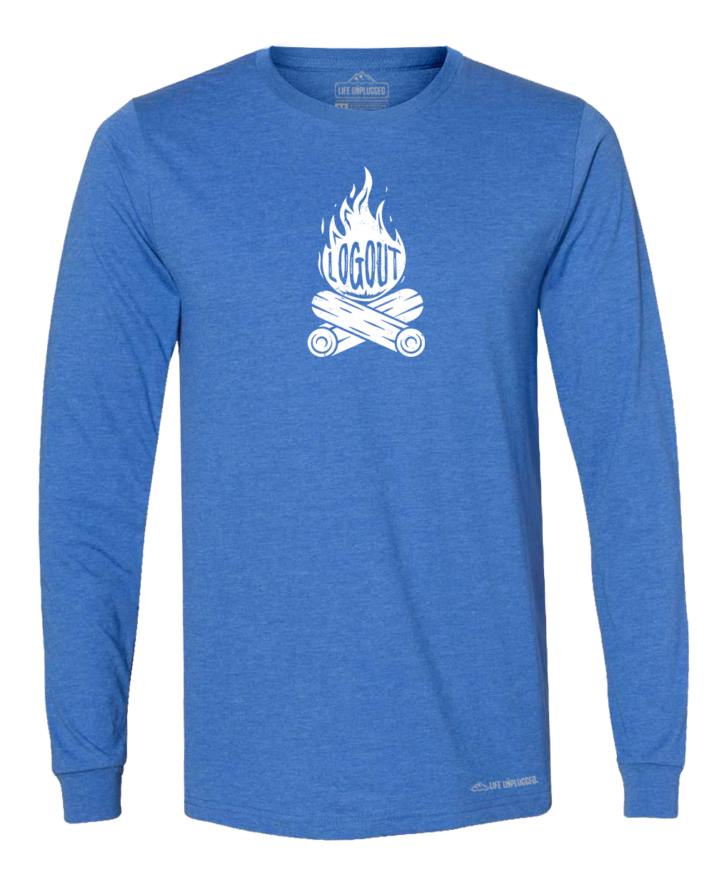 Log Out Campfire Long Sleeve T-Shirt