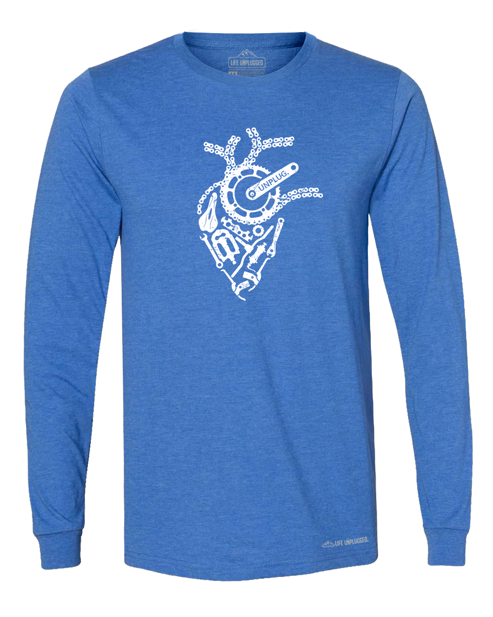 Anatomical Heart (Bicycle Parts) Long Sleeve T-Shirt