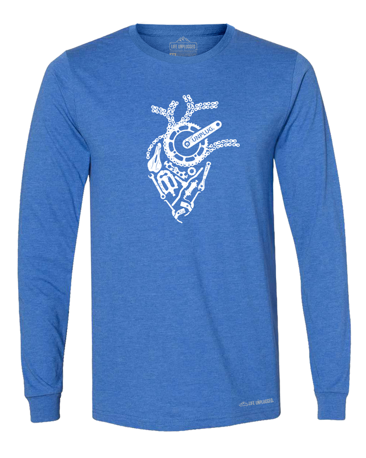 Anatomical Heart (Bicycle Parts) Long Sleeve T-Shirt