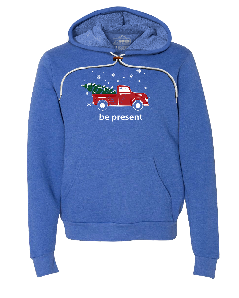 Christmas Tree Truck Super Soft Hoodie