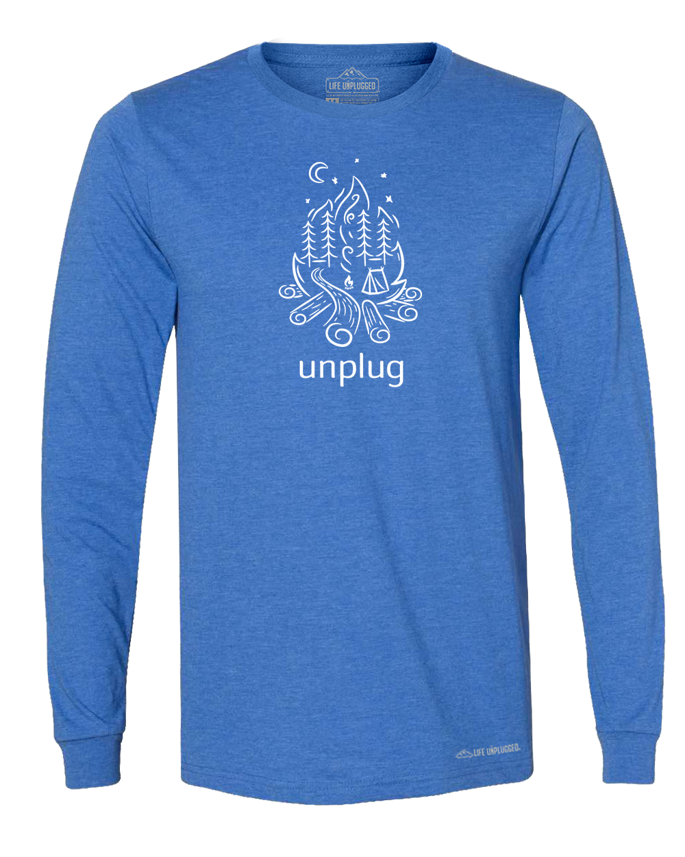 LIMITED DROP! Campfire Camping Scene Long Sleeve T-Shirt