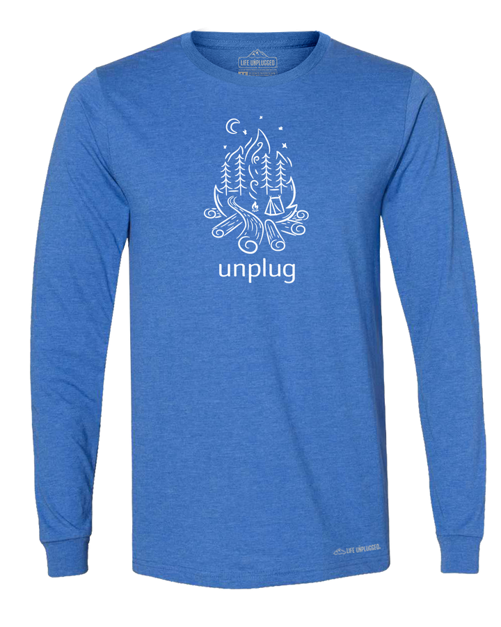 LIMITED DROP! Campfire Camping Scene Long Sleeve T-Shirt