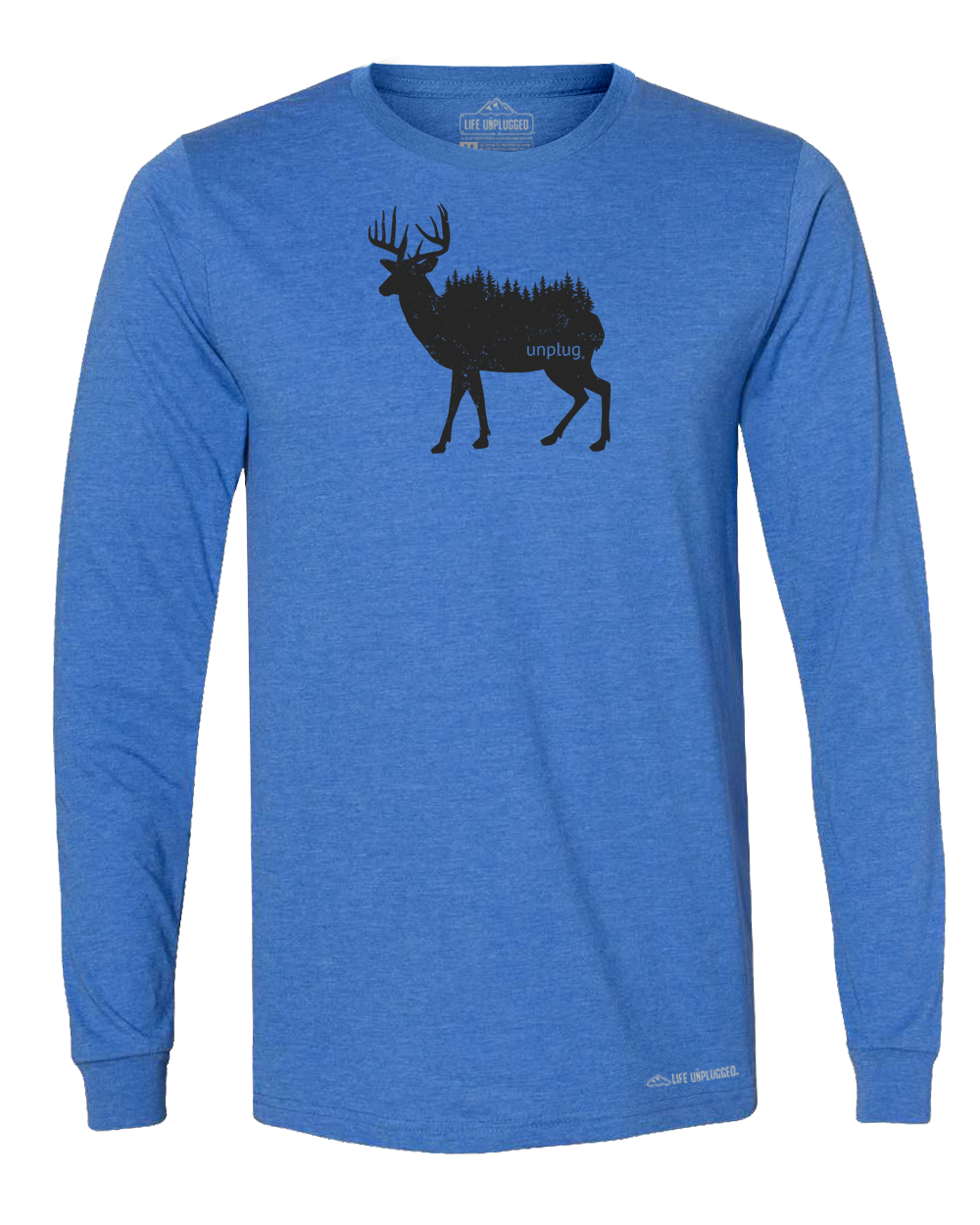 Deer In The Trees Long Sleeve T-Shirt