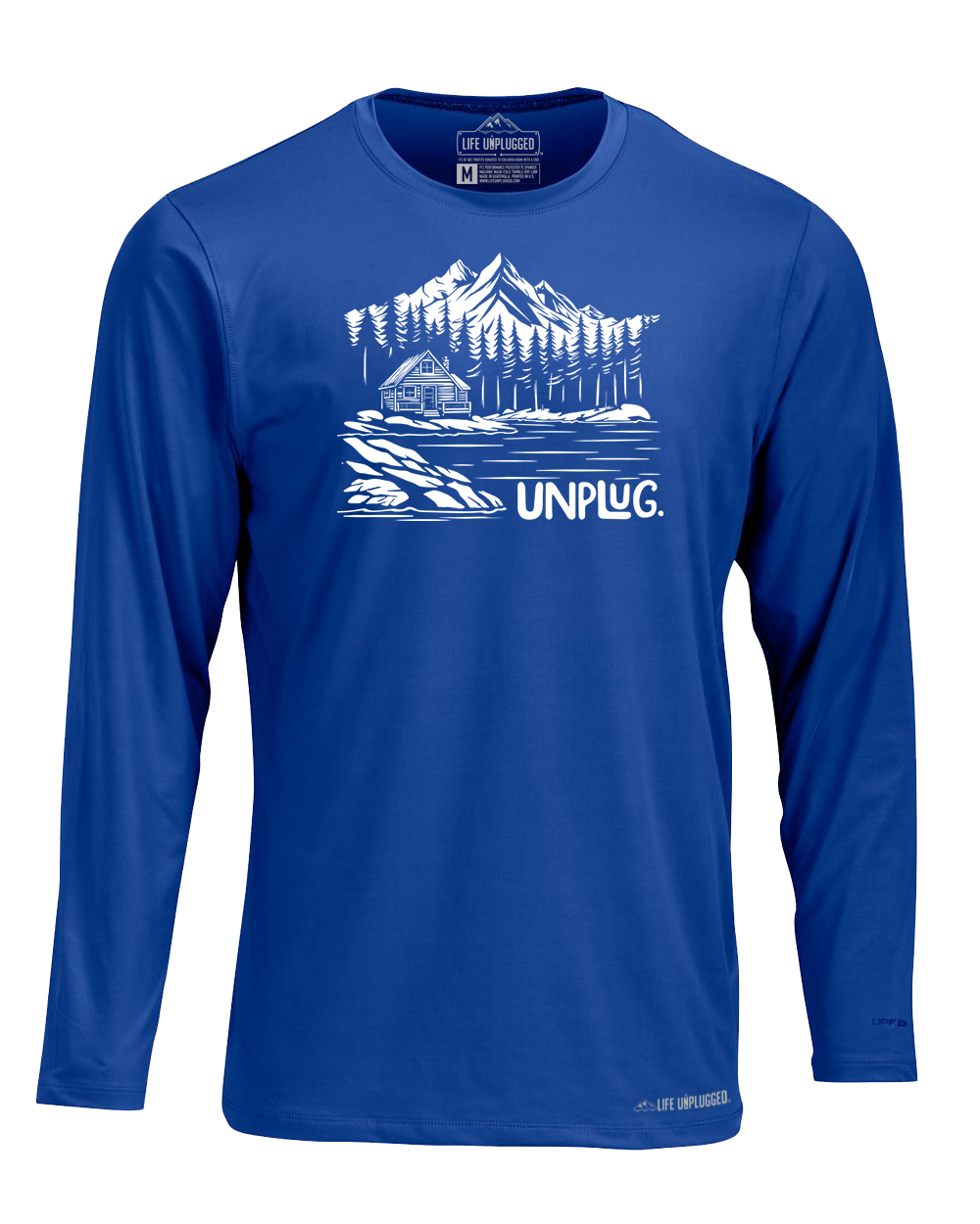 Cabin In the woods Performance Long Sleeve with UPF 50+