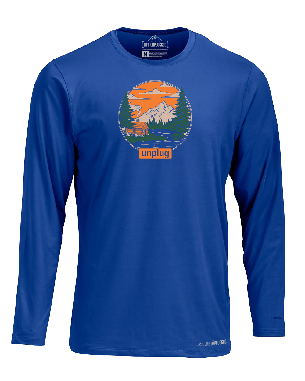 LIMITED DROP! Rustic Mountain Retreat Performance Long Sleeve with UPF 50+