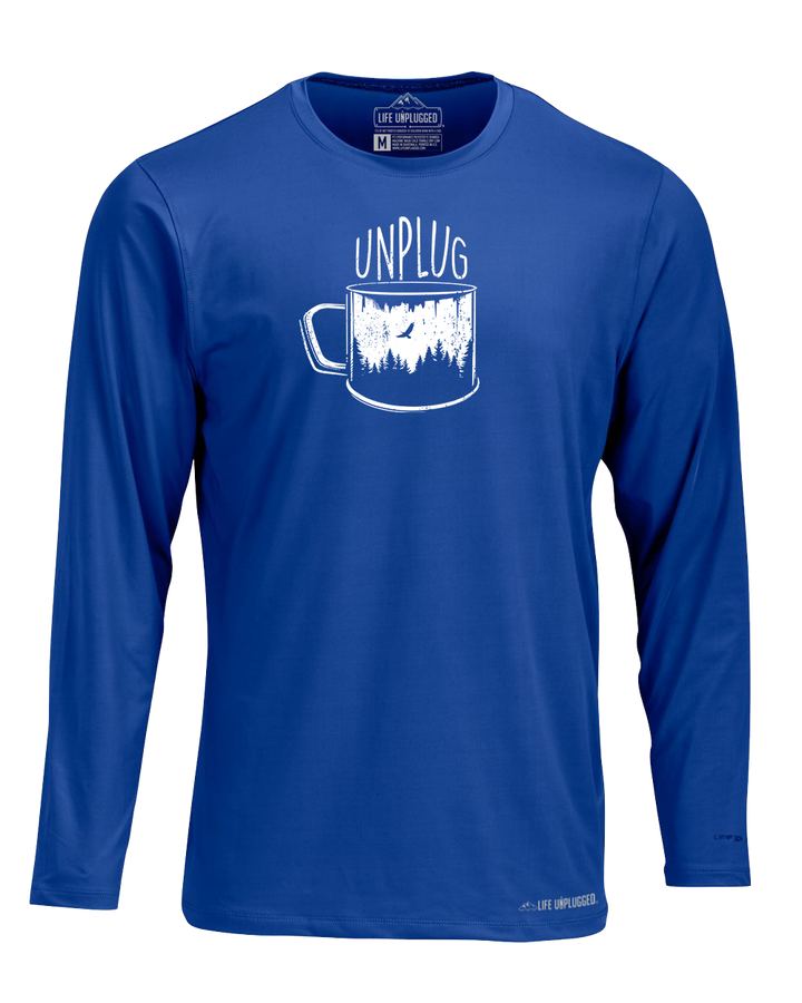 Coffee in the Trees Performance Long Sleeve with UPF 50+