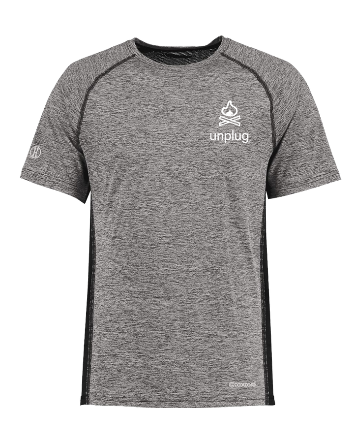 CAMPFIRE LEFT CHEST Poly/Elastane High Performance T-Shirt with UPF 50+