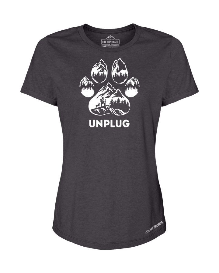 LIMITED DROP! Paw Print Mountain Scene Women's T-Shirt