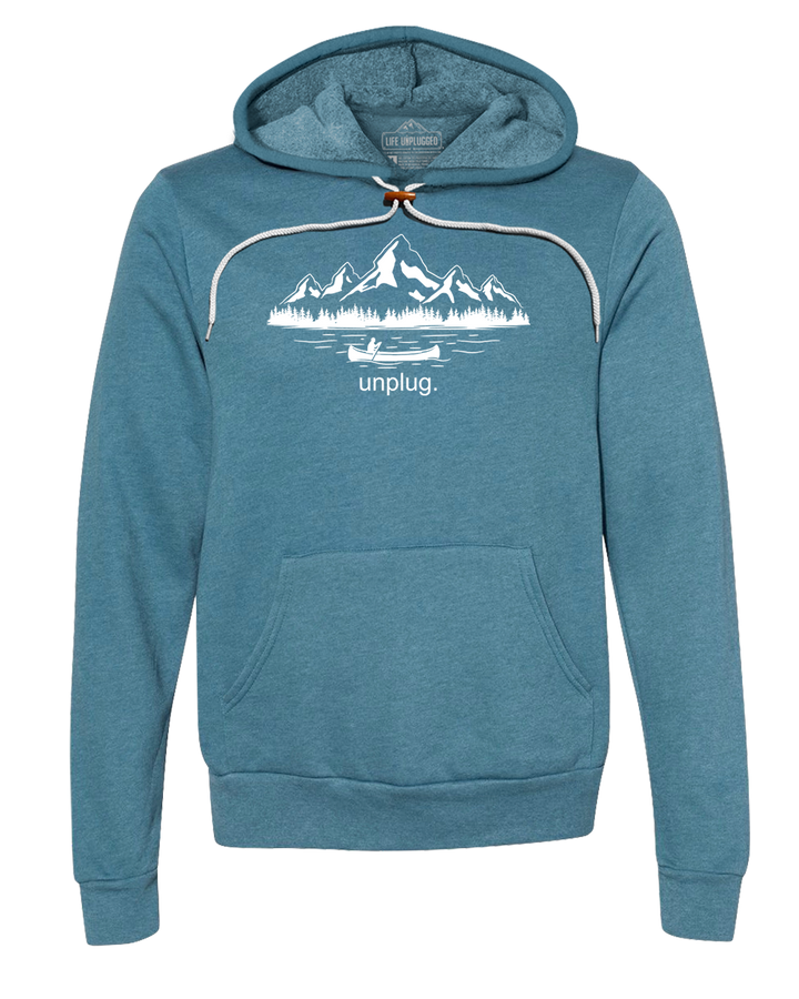 Canoeing In The Mountains Super Soft Hoodie