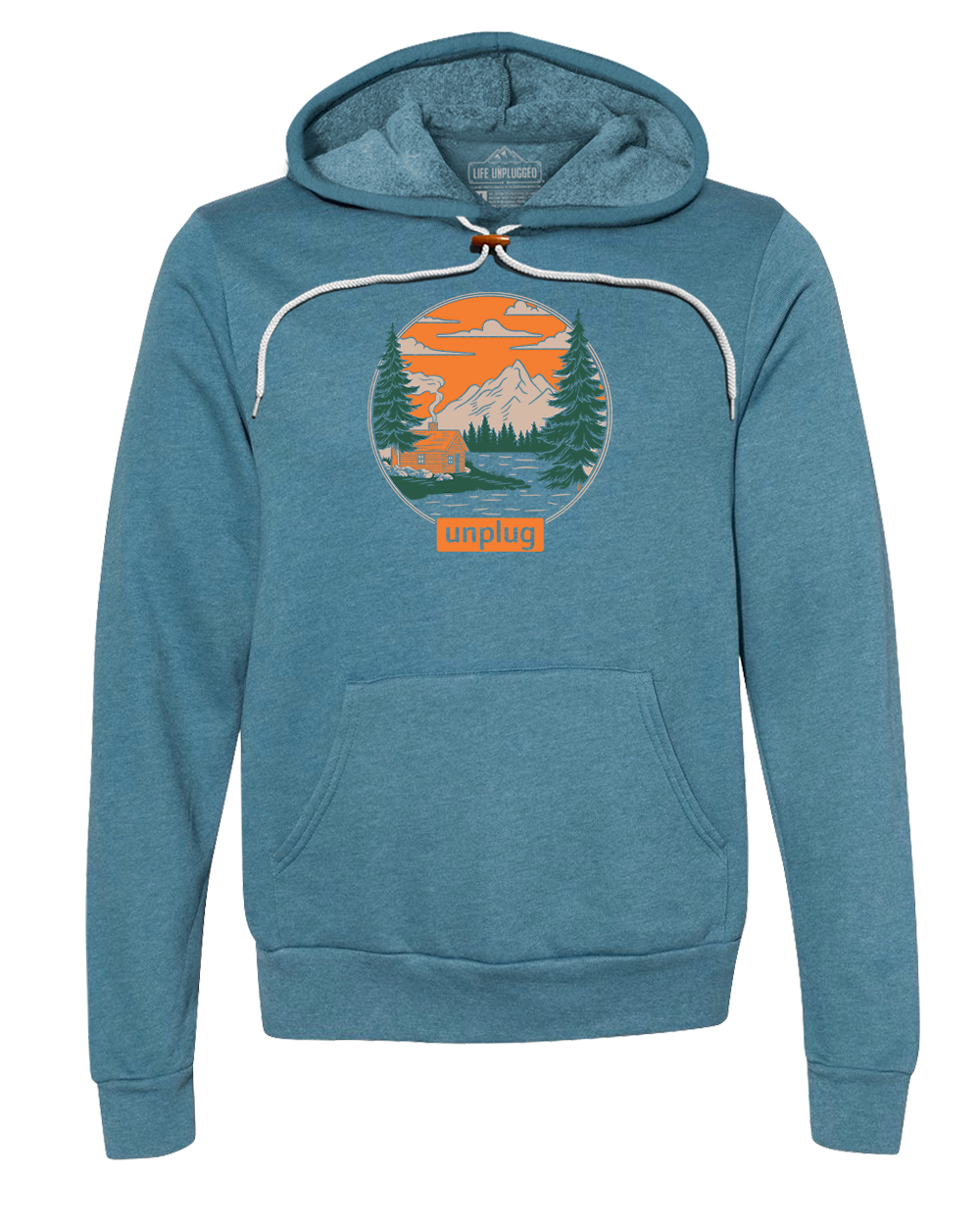 LIMITED DROP! Rustic Mountain Retreat Super Soft Hoodie