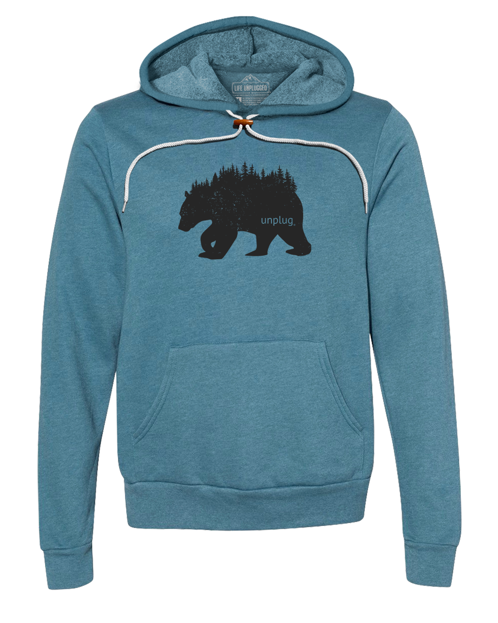 Bear In The Trees Super Soft Hoodie