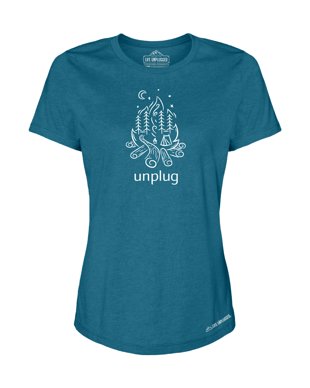 LIMITED DROP! Campfire Camping Scene Women's T-Shirt