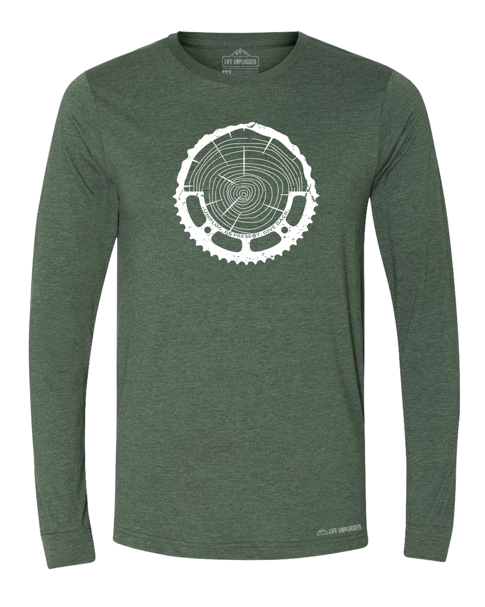 Tree Rings Chainring Long Sleeve T-Shirt