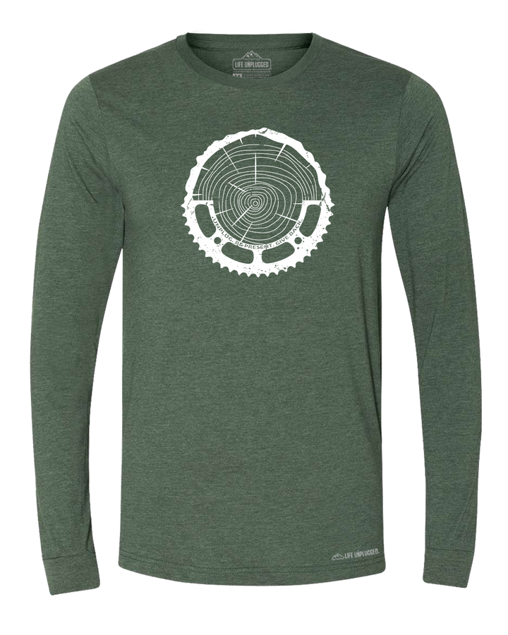 Tree Rings Chainring Long Sleeve T-Shirt