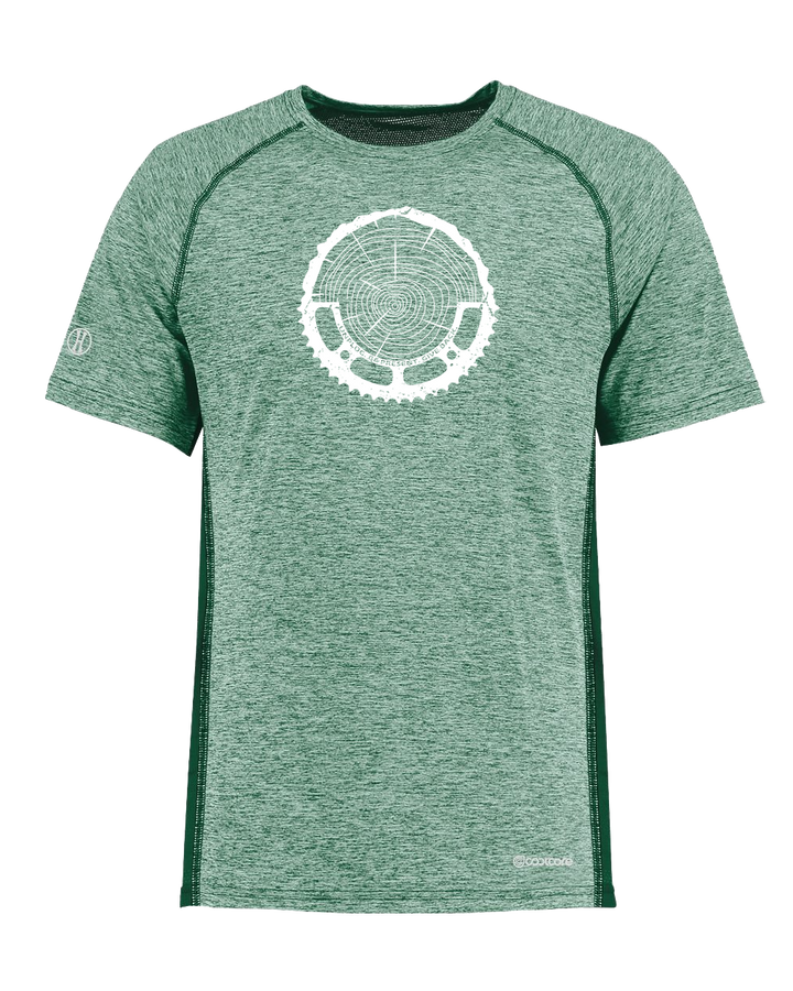 TREE RINGS CHAINRING Poly/Elastane High Performance T-Shirt with UPF 50+