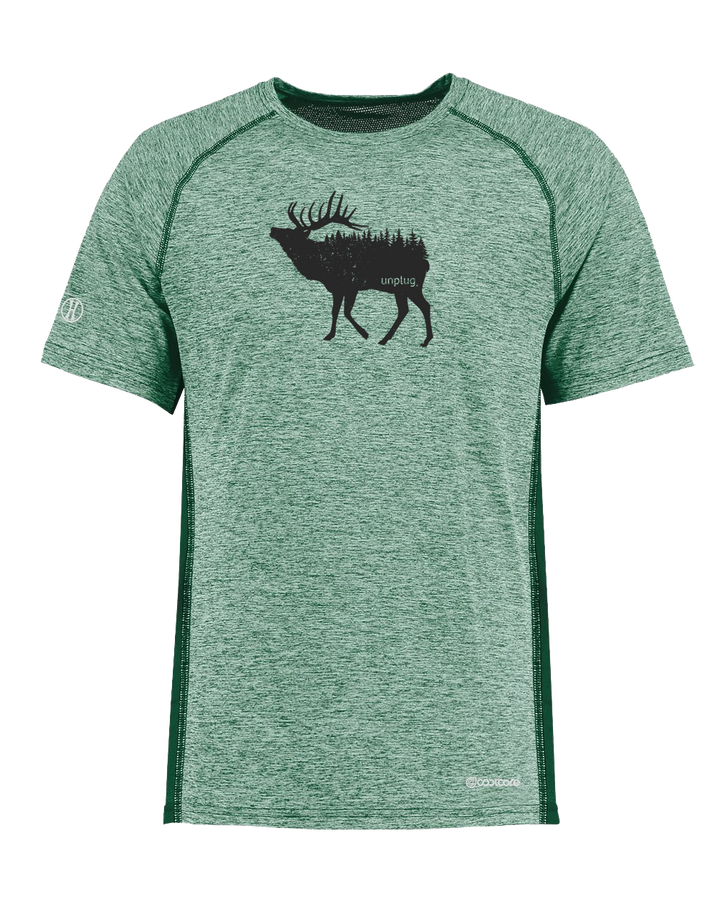 ELK IN THE TREES Poly/Elastane High Performance T-Shirt with UPF 50+