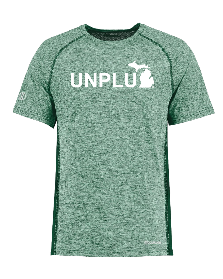 UNPLUG (MI) Poly/Elastane High Performance T-Shirt with UPF 50+