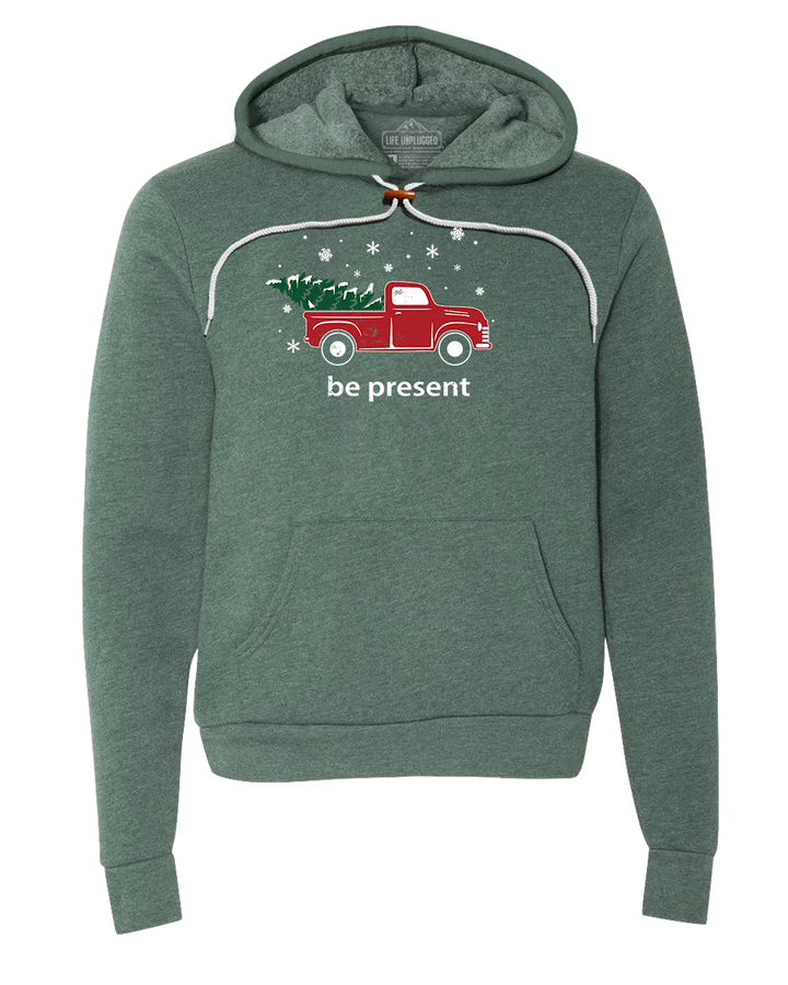 Christmas Tree Truck Super Soft Hoodie