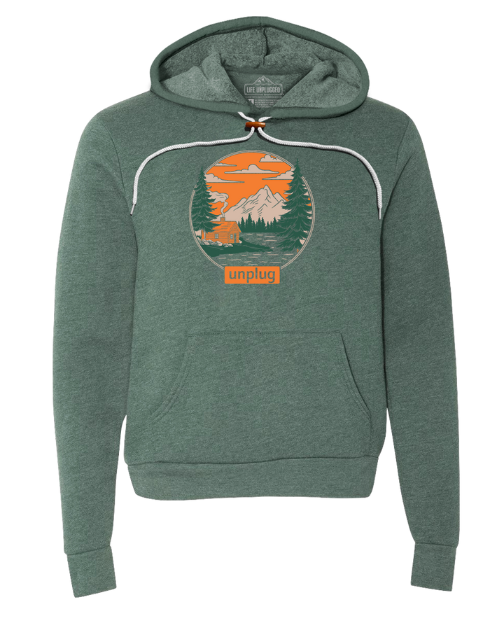 LIMITED DROP! Rustic Mountain Retreat Super Soft Hoodie