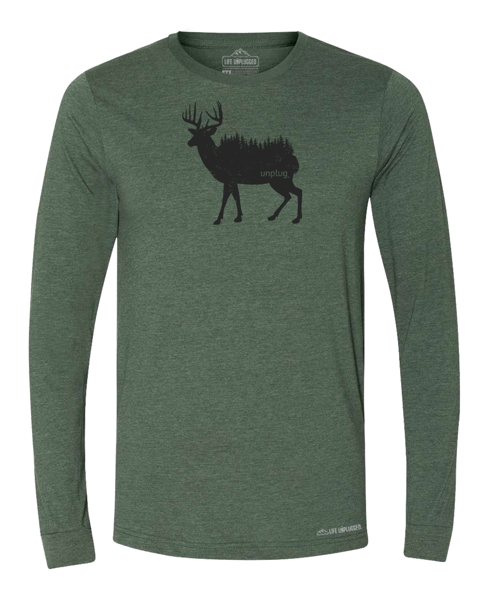 Deer In The Trees Long Sleeve T-Shirt