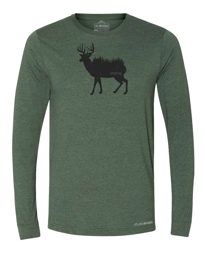 Deer In The Trees Long Sleeve T-Shirt