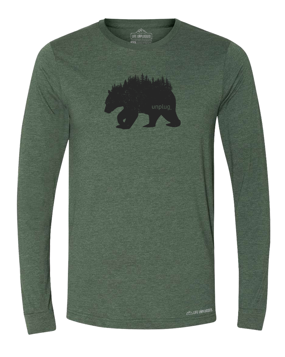 Bear In The Trees Long Sleeve T-Shirt