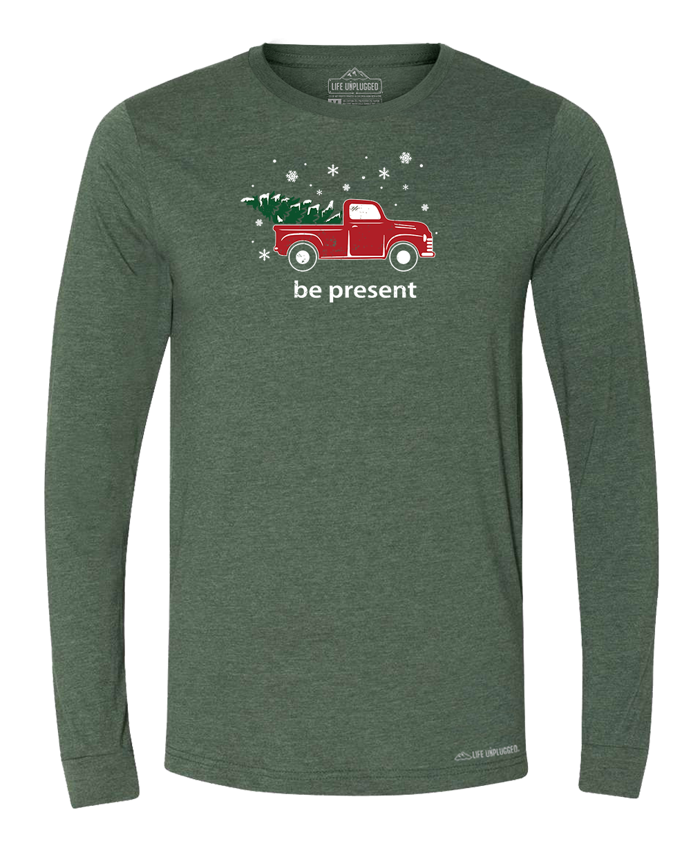 Christmas Tree Truck Long Sleeve T-Shirt