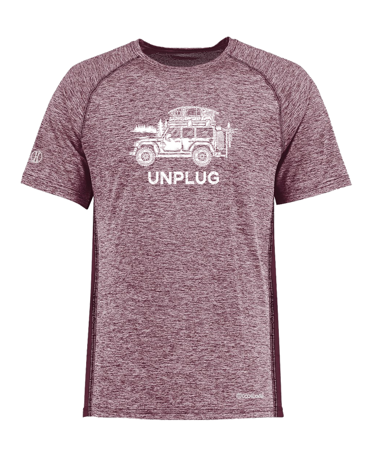 OFF-ROAD VEHICLE Poly/Elastane High Performance T-Shirt with UPF 50+