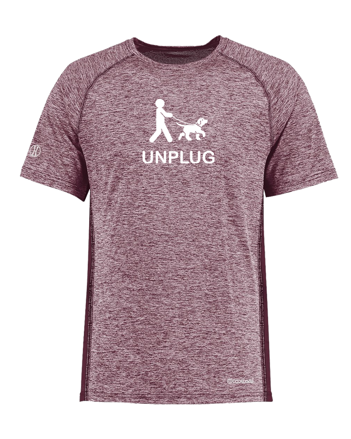 DOG WALKING Poly/Elastane High Performance T-Shirt with UPF 50+