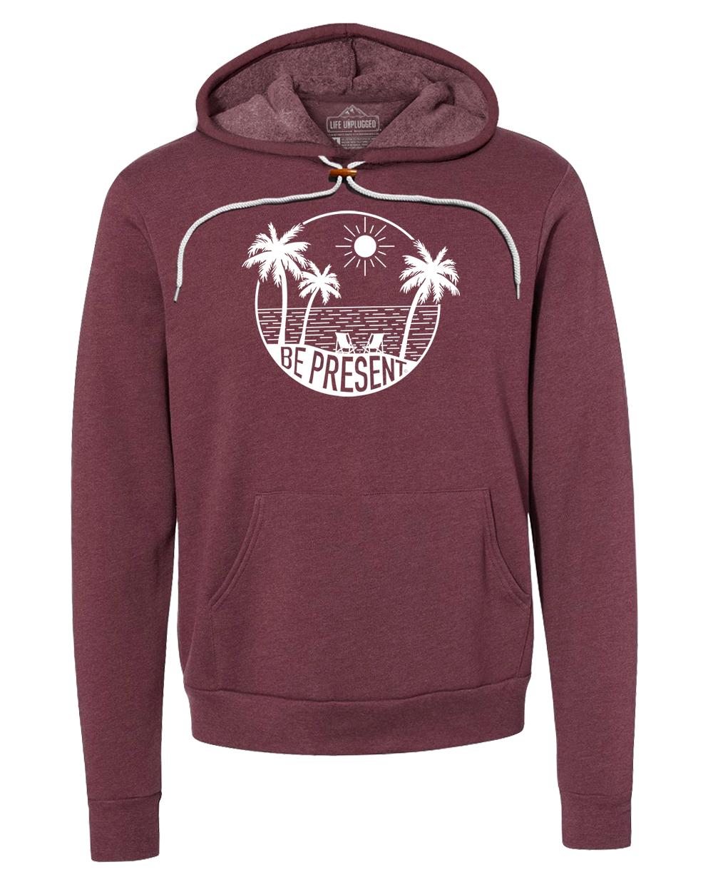 Be Present Beach Super Soft Hoodie