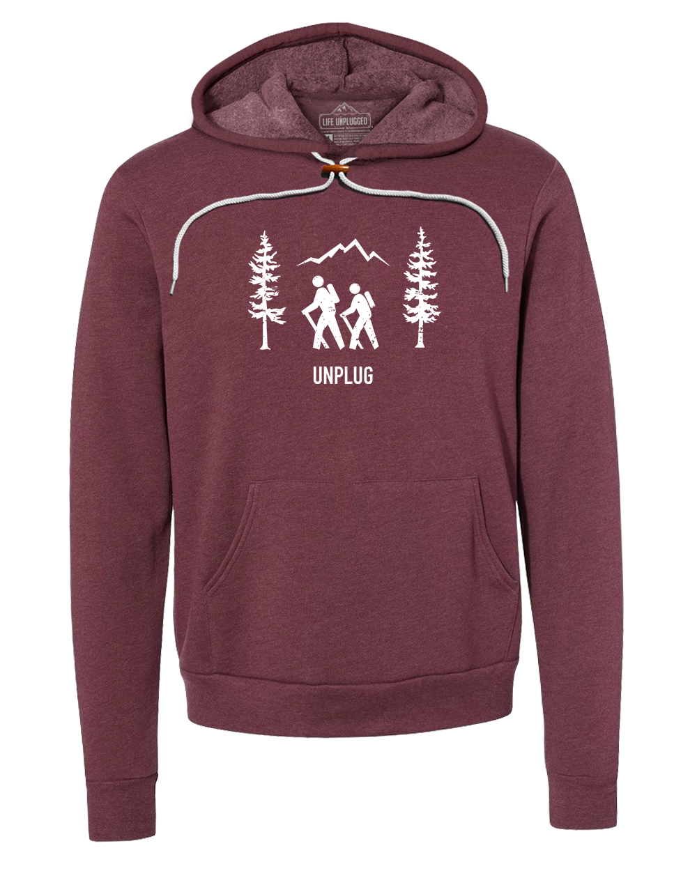 Hiking Scene Super Soft Hoodie