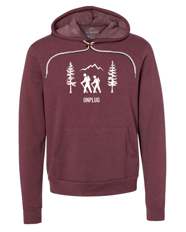 Hiking Scene Super Soft Hoodie