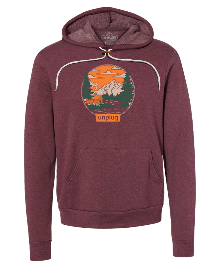 LIMITED DROP! Rustic Mountain Retreat Super Soft Hoodie