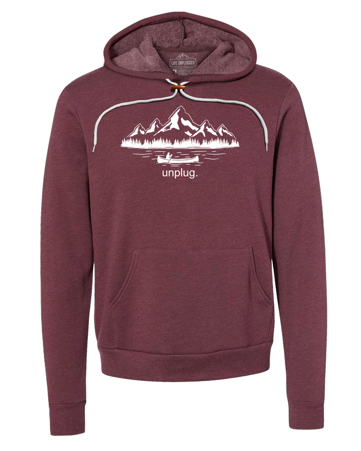 Canoeing In The Mountains Super Soft Hoodie