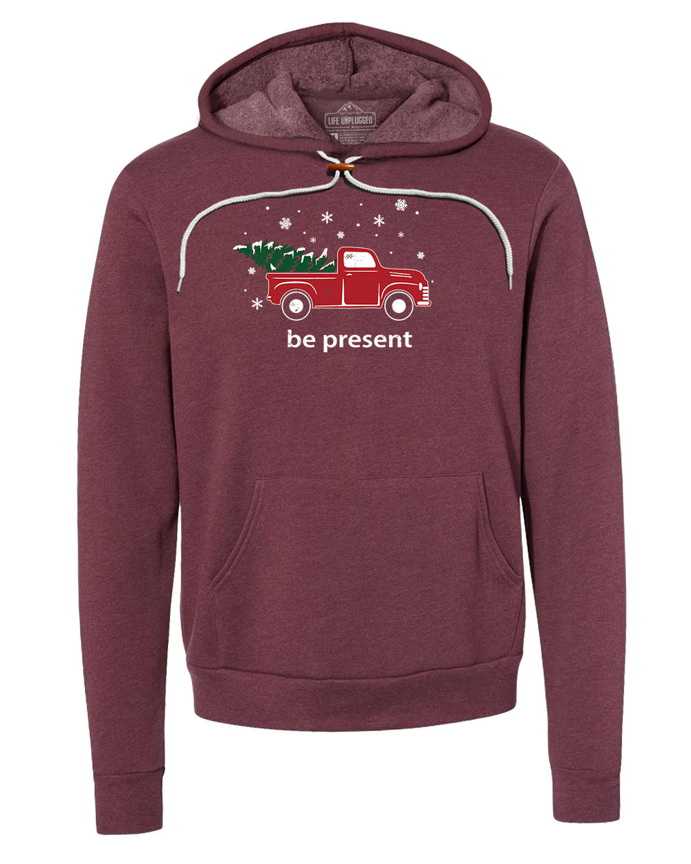 Christmas Tree Truck Super Soft Hoodie