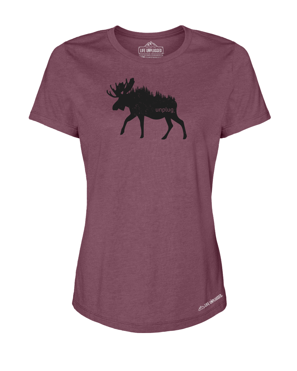 Moose In The Trees Women's T-Shirt