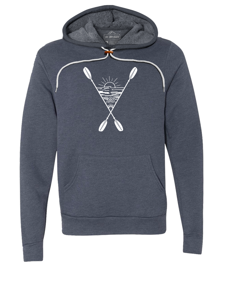 Kayaking Into The Sunset Super Soft Hoodie