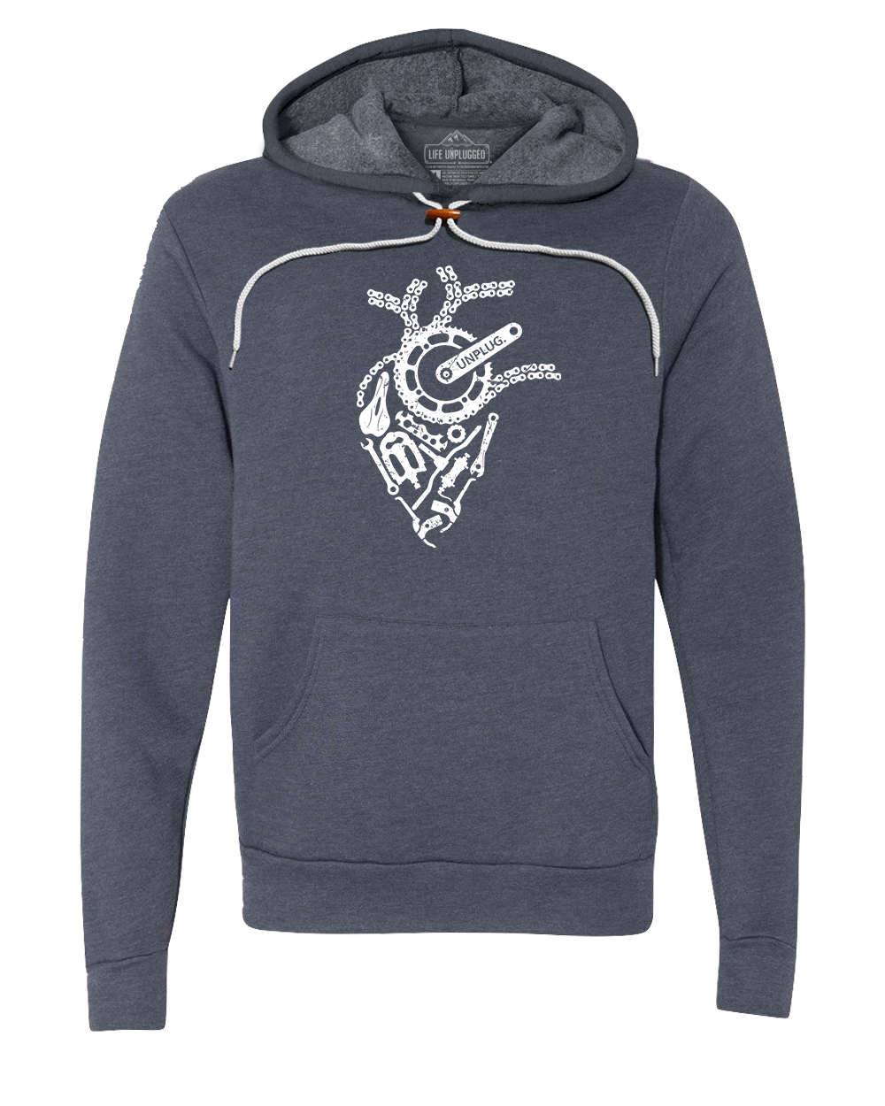 Anatomical Heart (Bicycle Parts) Super Soft Hoodie