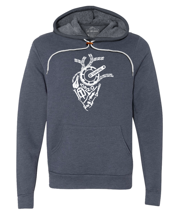 Anatomical Heart (Bicycle Parts) Super Soft Hoodie