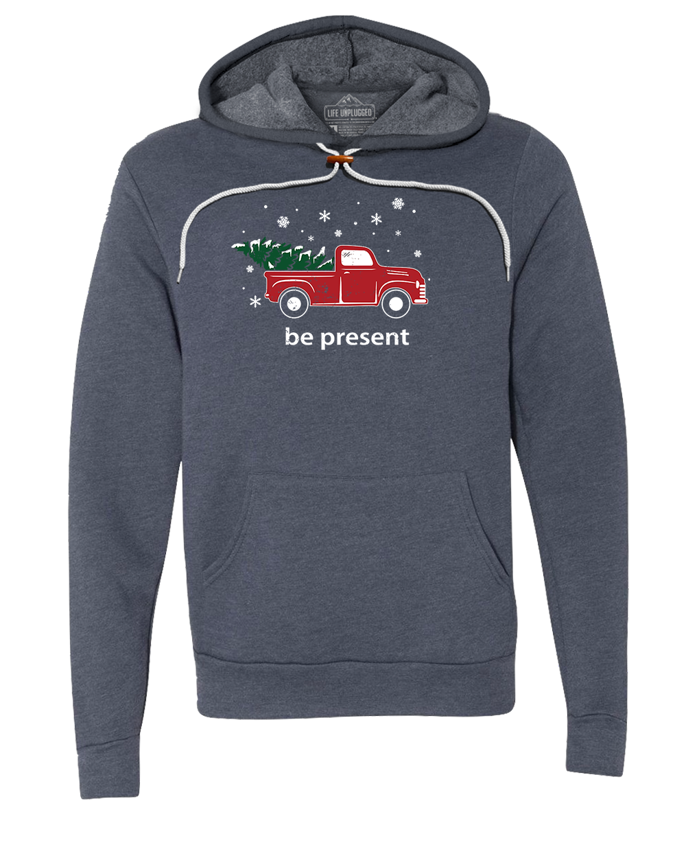 Christmas Tree Truck Super Soft Hoodie