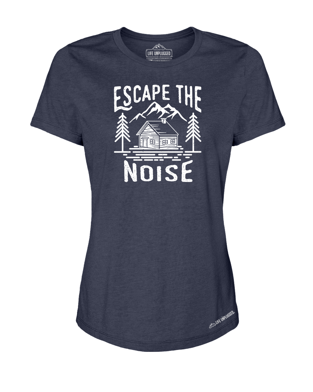 Escape The Noise Premium Women's Relaxed Fit Polyblend T-Shirt