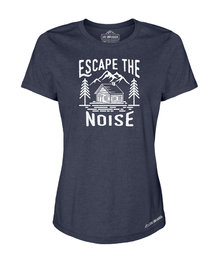 Escape The Noise Premium Women's Relaxed Fit Polyblend T-Shirt