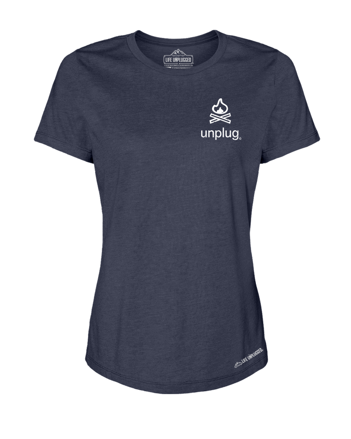 Campfire Left Chest Women's T-Shirt