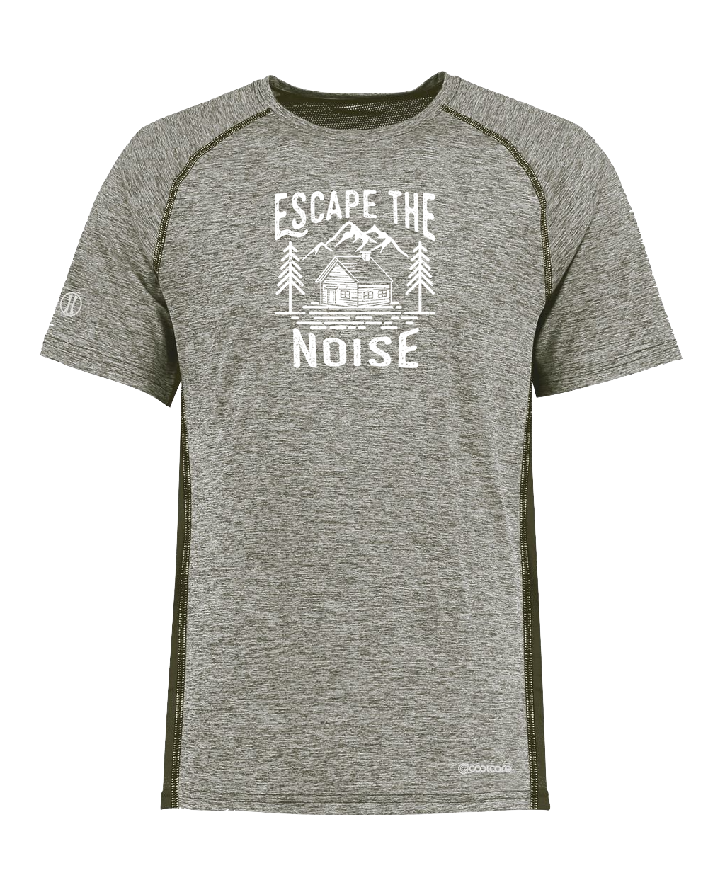 ESCAPE THE NOISE Poly/Elastane High Performance T-Shirt with UPF 50+