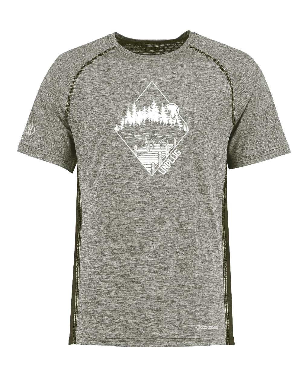 LAKE LIFE Poly/Elastane High Performance T-Shirt with UPF 50+