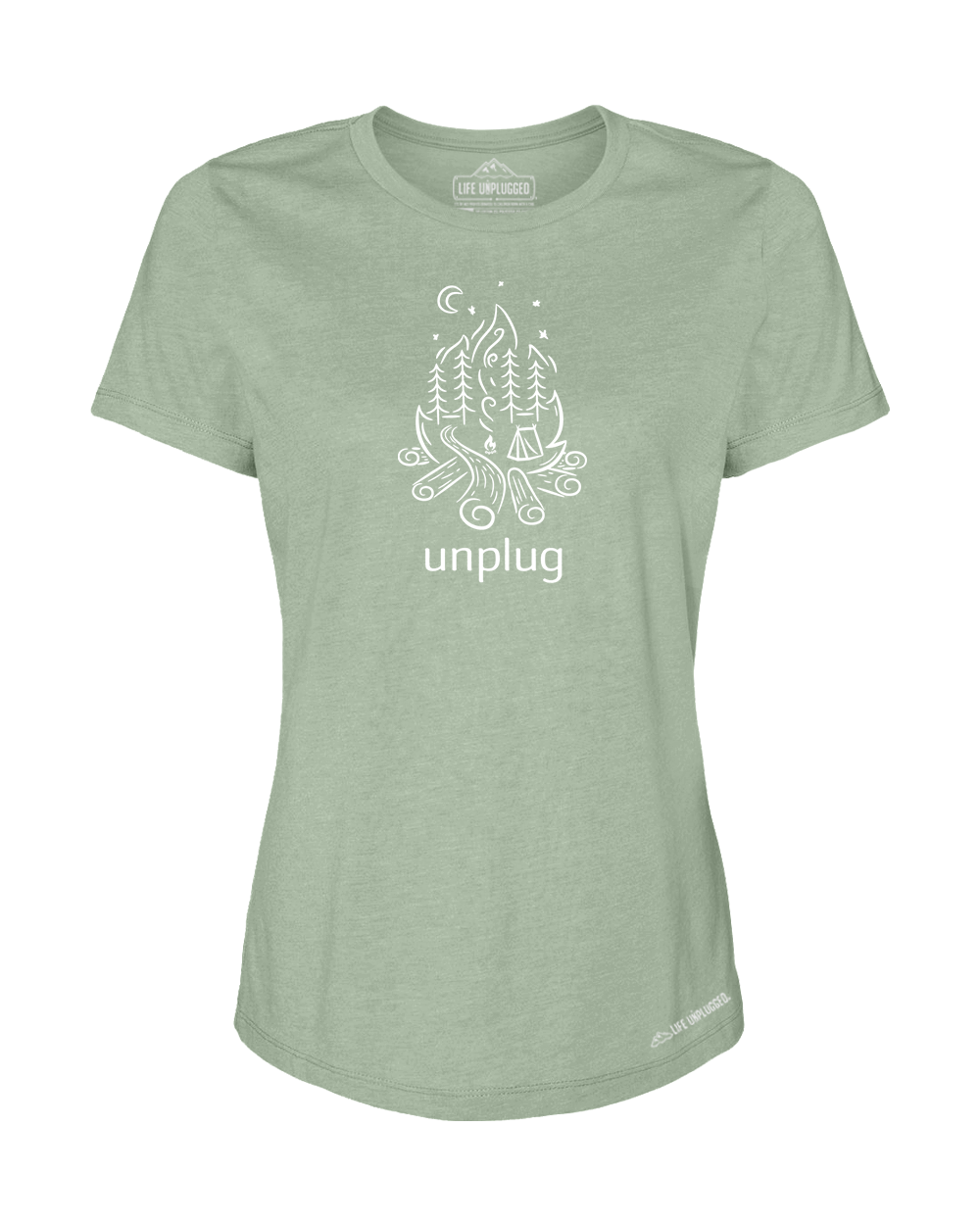 LIMITED DROP! Campfire Camping Scene Women's T-Shirt