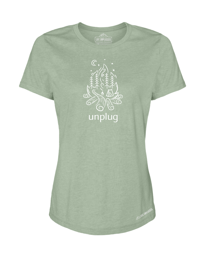 LIMITED DROP! Campfire Camping Scene Women's T-Shirt